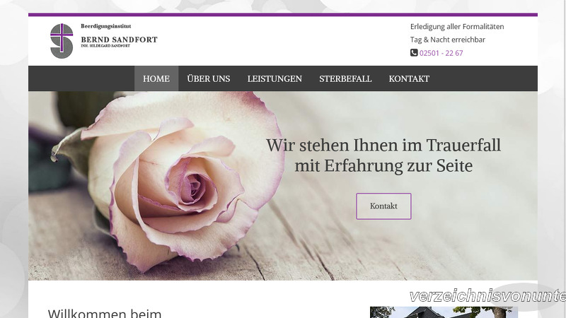 BEERDIGUNGSINSTITUT BERND SANDFORT