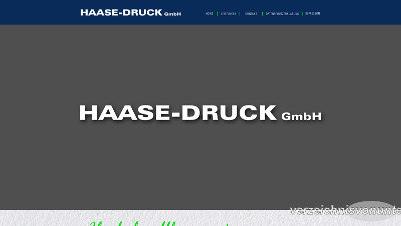 HAASE-DRUCK GMBH